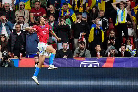 UEFA Nations League: Pavel Sulc Shines As Czechia Beat Ukraine 3-2 - In Pics